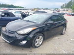 2013 Hyundai Elantra Gls Black vin: KMHDH4AE2DU845048