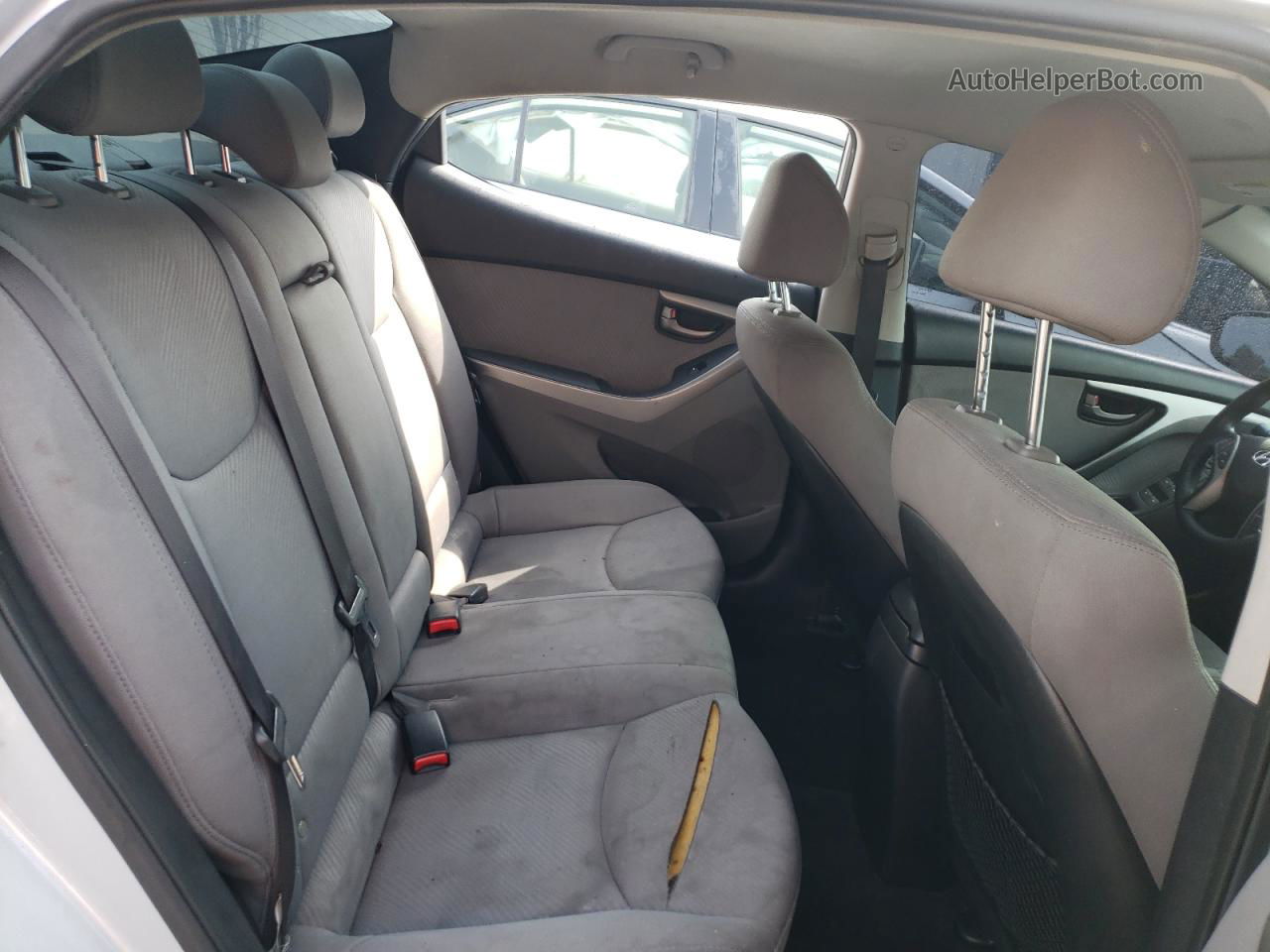 2013 Hyundai Elantra Gls Серый vin: KMHDH4AE2DU983432