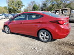 2014 Hyundai Elantra Se Red vin: KMHDH4AE2EU065911