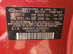 2014 Hyundai Elantra Se Red vin: KMHDH4AE2EU065911