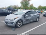 2014 Hyundai Elantra Se Gray vin: KMHDH4AE2EU089996