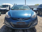 2014 Hyundai Elantra Se Blue vin: KMHDH4AE2EU093885