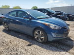 2014 Hyundai Elantra Se Blue vin: KMHDH4AE2EU093885