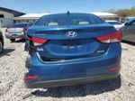 2014 Hyundai Elantra Se Blue vin: KMHDH4AE2EU093885