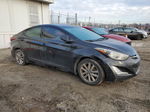 2014 Hyundai Elantra Se Blue vin: KMHDH4AE2EU100527