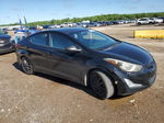 2014 Hyundai Elantra Se Black vin: KMHDH4AE2EU104738