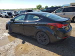 2014 Hyundai Elantra Se Black vin: KMHDH4AE2EU104738