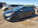 2014 Hyundai Elantra Se Черный vin: KMHDH4AE2EU104738