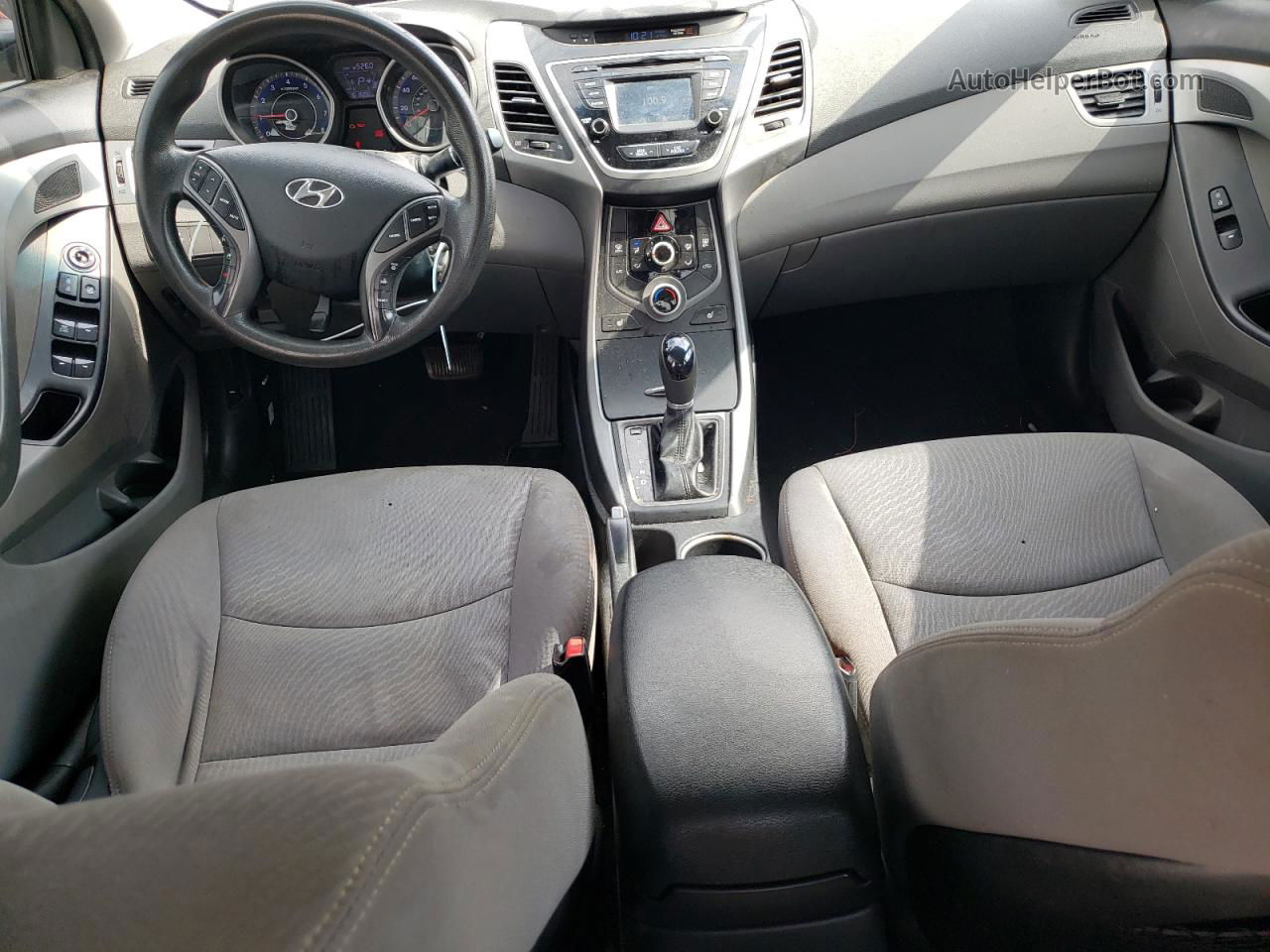 2014 Hyundai Elantra Se Красный vin: KMHDH4AE2EU118476