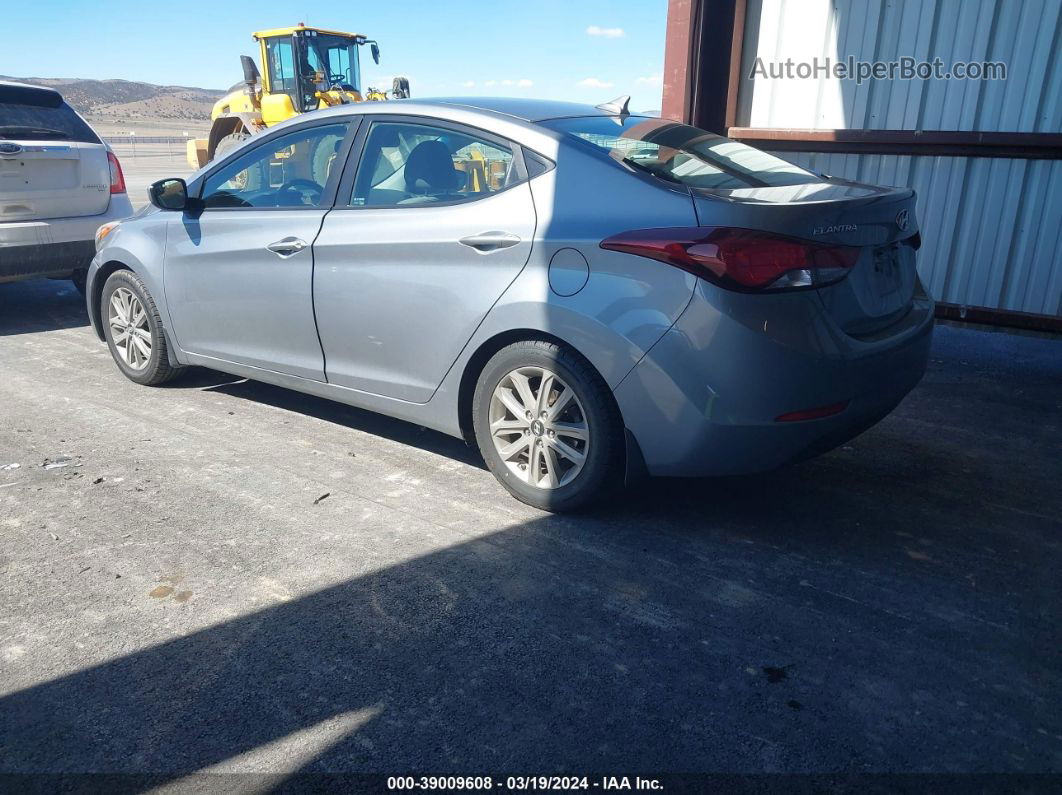 2016 Hyundai Elantra Se Серебряный vin: KMHDH4AE2GU481797