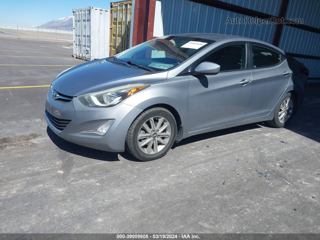 2016 Hyundai Elantra Se Silver vin: KMHDH4AE2GU481797