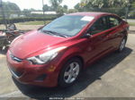 2011 Hyundai Elantra Gls Red vin: KMHDH4AE3BU087461