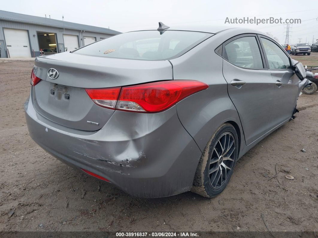 2011 Hyundai Elantra Limited (ulsan Plant) Gray vin: KMHDH4AE3BU101746