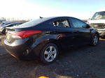 2011 Hyundai Elantra Gls Black vin: KMHDH4AE3BU113539