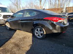 2011 Hyundai Elantra Gls Black vin: KMHDH4AE3BU113539