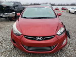 2011 Hyundai Elantra Gls Red vin: KMHDH4AE3BU141261