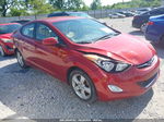 2012 Hyundai Elantra Gls (ulsan Plant) Red vin: KMHDH4AE3CU294224