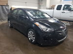 2012 Hyundai Elantra Gls Black vin: KMHDH4AE3CU331384