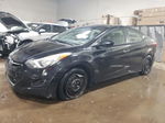 2012 Hyundai Elantra Gls Black vin: KMHDH4AE3CU331384