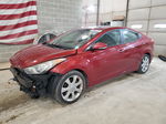 2012 Hyundai Elantra Gls Red vin: KMHDH4AE3CU347813