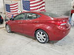 2012 Hyundai Elantra Gls Red vin: KMHDH4AE3CU347813