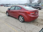 2012 Hyundai Elantra Gls Red vin: KMHDH4AE3CU463433