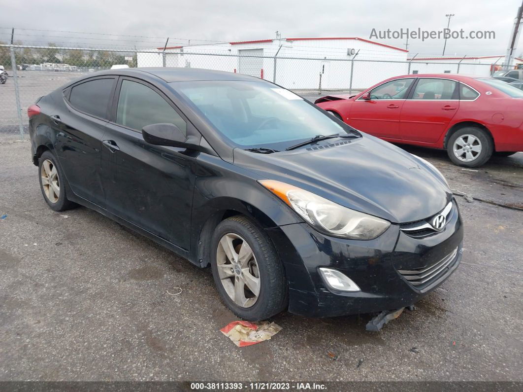 2013 Hyundai Elantra Gls (ulsan Plant) Black vin: KMHDH4AE3DU020877