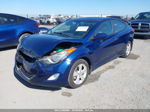 2013 Hyundai Elantra Gls Pzev Blue vin: KMHDH4AE3DU490326