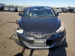 2013 Hyundai Elantra Gls Black vin: KMHDH4AE3DU654125