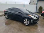 2013 Hyundai Elantra Gls Black vin: KMHDH4AE3DU716493