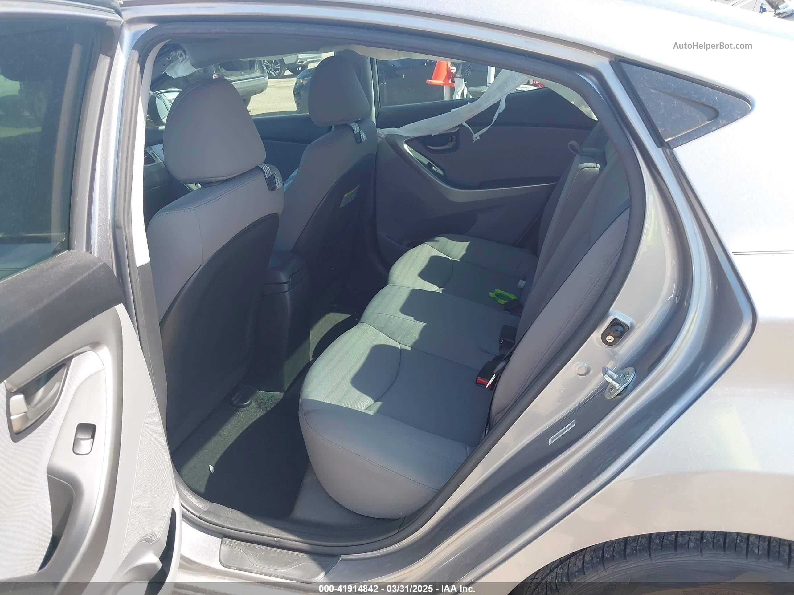 2013 Hyundai Elantra Gls Серый vin: KMHDH4AE3DU729387