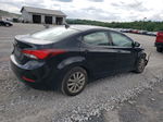 2014 Hyundai Elantra Se Black vin: KMHDH4AE3EU029158