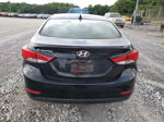 2014 Hyundai Elantra Se Black vin: KMHDH4AE3EU029158