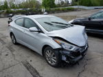 2014 Hyundai Elantra Se Silver vin: KMHDH4AE3EU040368