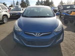 2014 Hyundai Elantra Se Blue vin: KMHDH4AE3EU081910