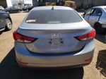 2014 Hyundai Elantra Se Gray vin: KMHDH4AE3EU095872