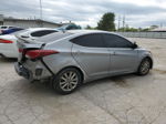 2014 Hyundai Elantra Se Silver vin: KMHDH4AE3EU149560