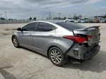 2014 Hyundai Elantra Se Silver vin: KMHDH4AE3EU149560