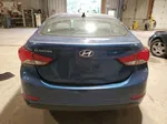 2014 Hyundai Elantra Se Blue vin: KMHDH4AE3EU158730