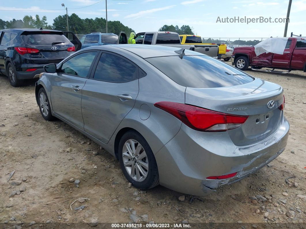 2014 Hyundai Elantra Se (ulsan Plant) Gray vin: KMHDH4AE3EU158792