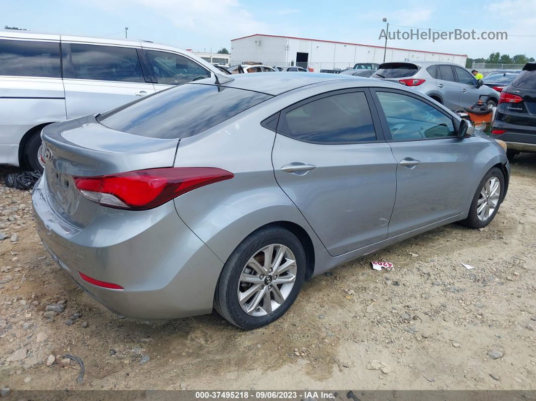 2014 Hyundai Elantra Se (ulsan Plant) Gray vin: KMHDH4AE3EU158792