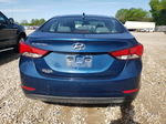 2014 Hyundai Elantra Se Blue vin: KMHDH4AE3EU179920