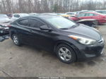 2014 Hyundai Elantra Se Black vin: KMHDH4AE3EU218764