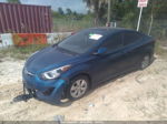 2016 Hyundai Elantra Se Синий vin: KMHDH4AE3GU512927