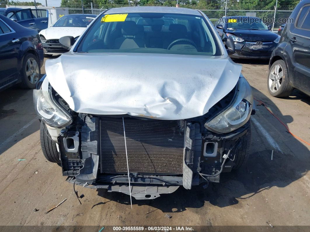 2016 Hyundai Elantra Se Gray vin: KMHDH4AE3GU575753