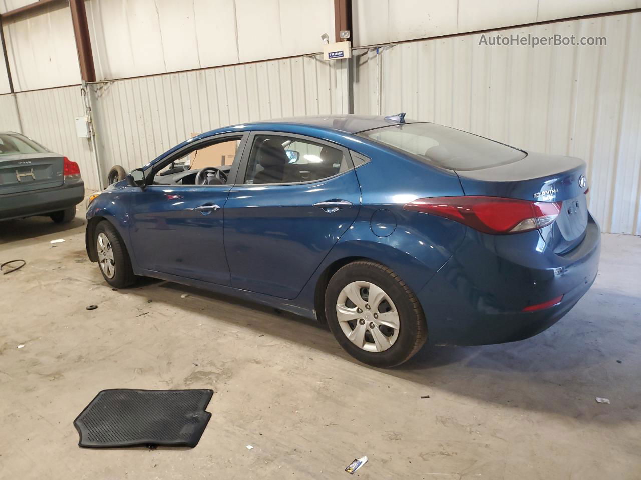 2016 Hyundai Elantra Se Blue vin: KMHDH4AE3GU655683