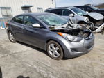 2011 Hyundai Elantra Gls Gray vin: KMHDH4AE4BU082074