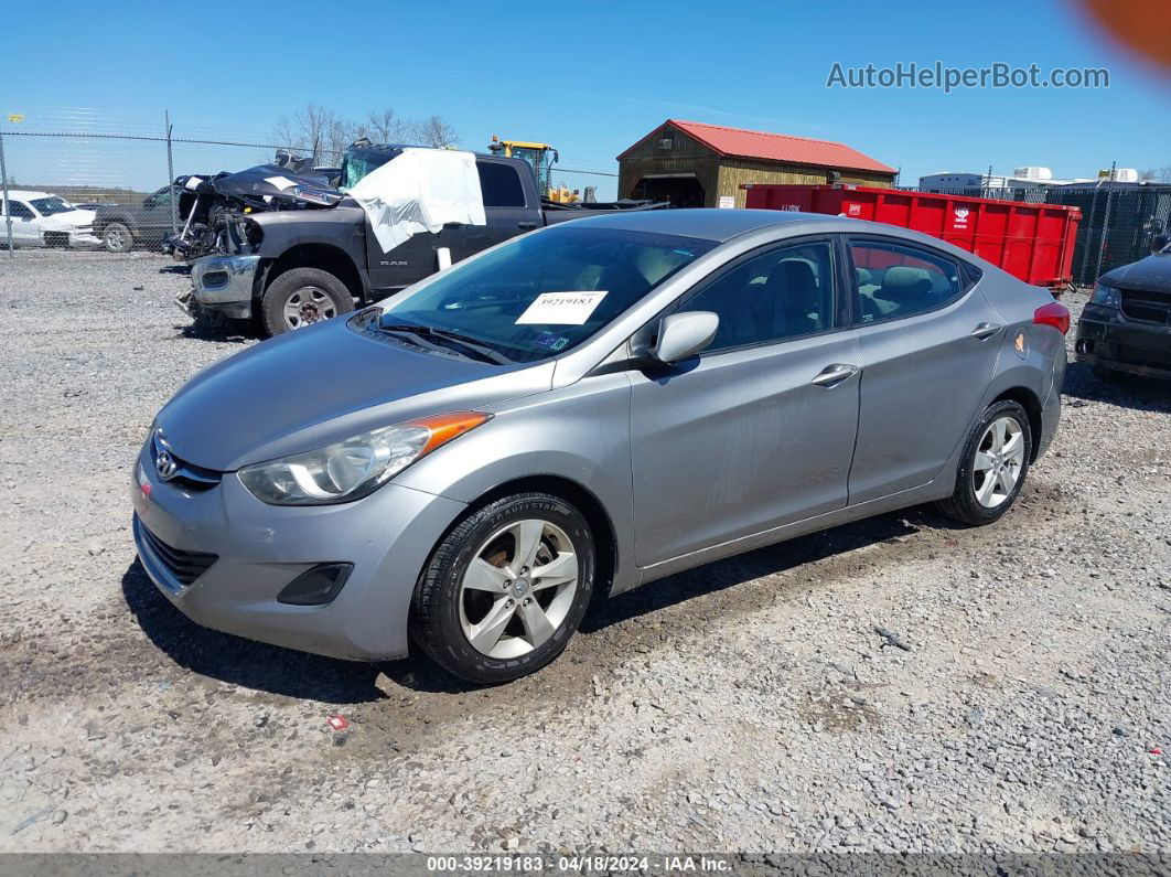 2011 Hyundai Elantra Gls (ulsan Plant) Gray vin: KMHDH4AE4BU095942