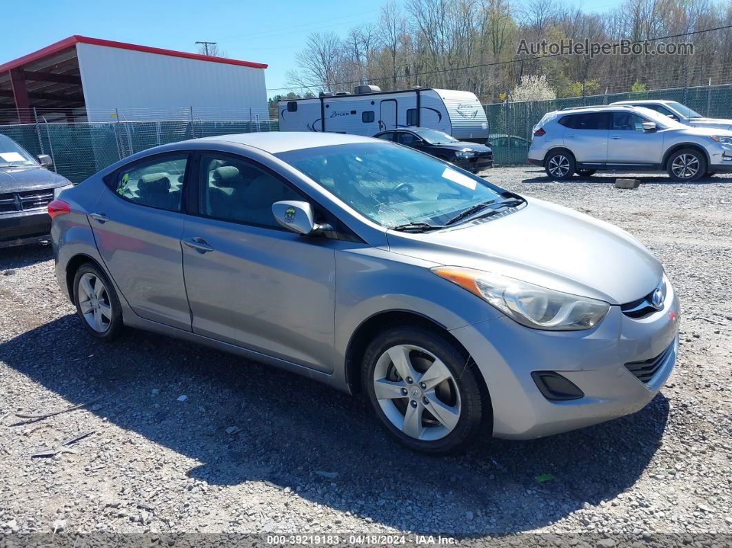 2011 Hyundai Elantra Gls (ulsan Plant) Gray vin: KMHDH4AE4BU095942