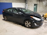 2011 Hyundai Elantra Gls Black vin: KMHDH4AE4BU106566